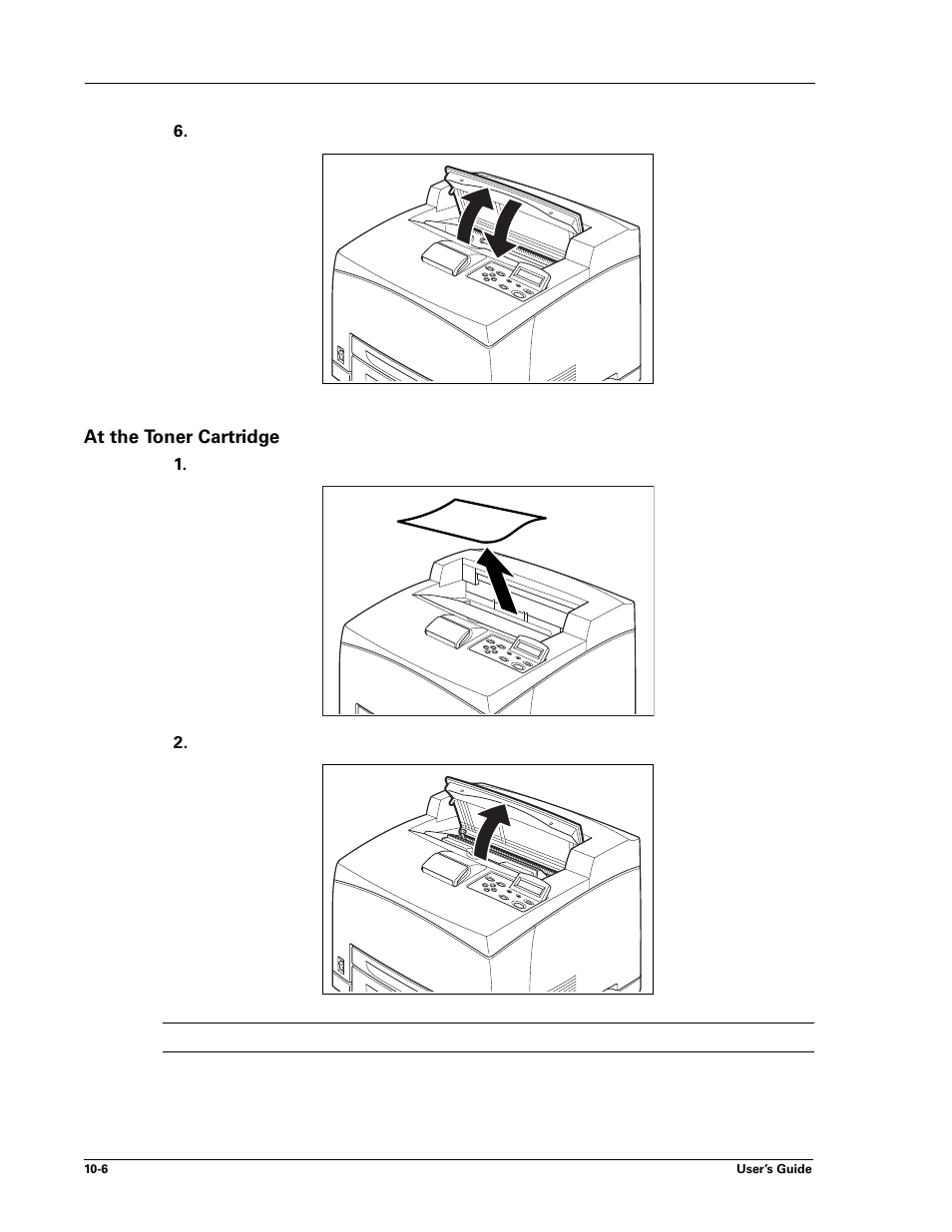 At the toner cartridge, At the toner cartridge -6, At the toner | Cartridge | Sharp DX-B450P User Manual | Page 128 / 146