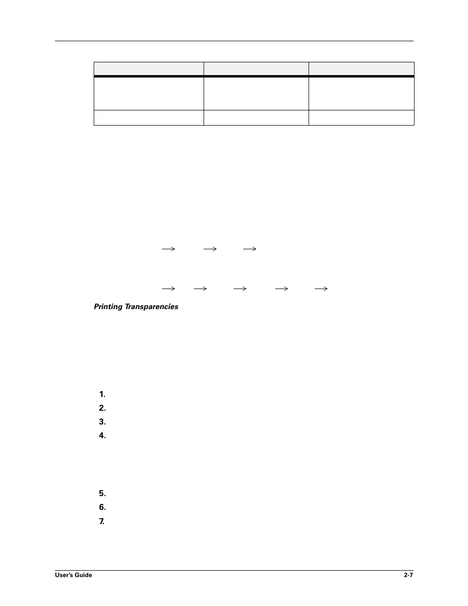 Printing transparencies -7 | Sharp DX-B450P User Manual | Page 15 / 146