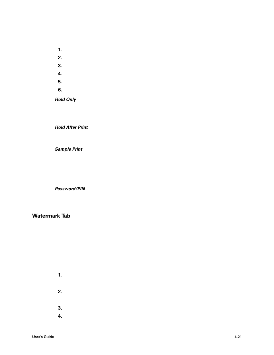 Watermark tab, Watermark tab -21 | Sharp DX-B450P User Manual | Page 67 / 146