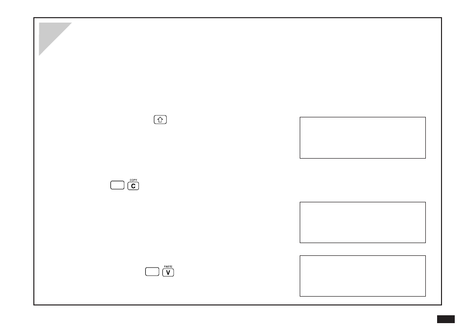 Copying and pasting text between applications | Sharp OZ-5500 User Manual | Page 29 / 214