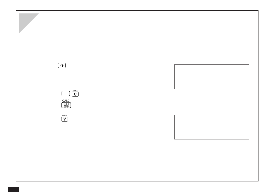 Using the calculator | Sharp OZ-5500 User Manual | Page 30 / 214