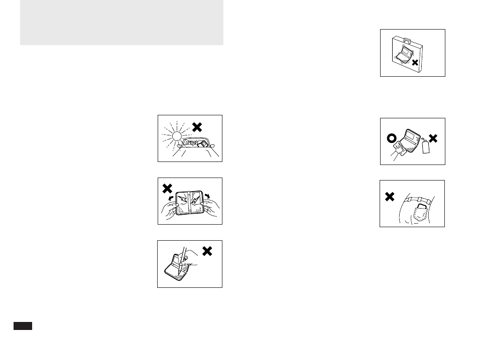 Caring for the organizer | Sharp OZ-5500 User Manual | Page 42 / 214