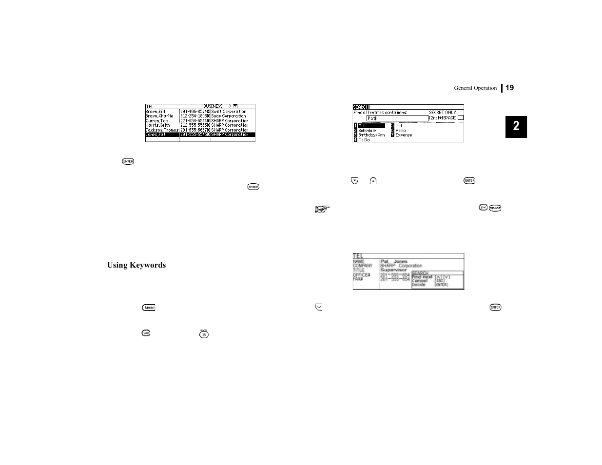 Sharp OZ-770 User Manual | Page 21 / 91