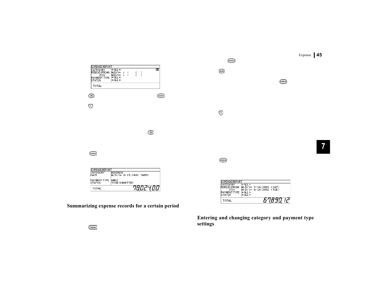 Sharp OZ-770 User Manual | Page 47 / 91