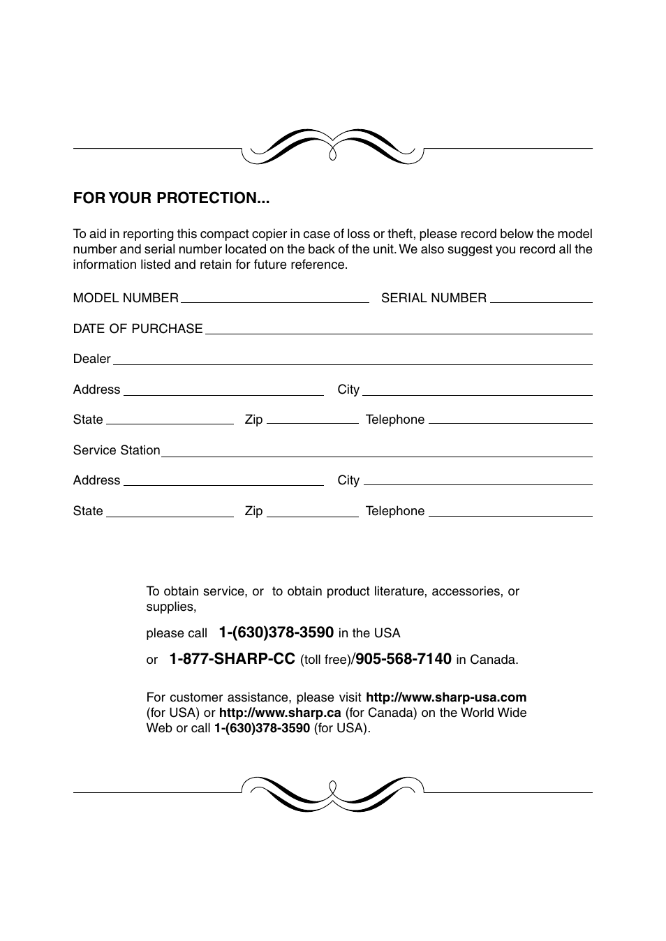 Sharp AL-1340 User Manual | Page 2 / 46
