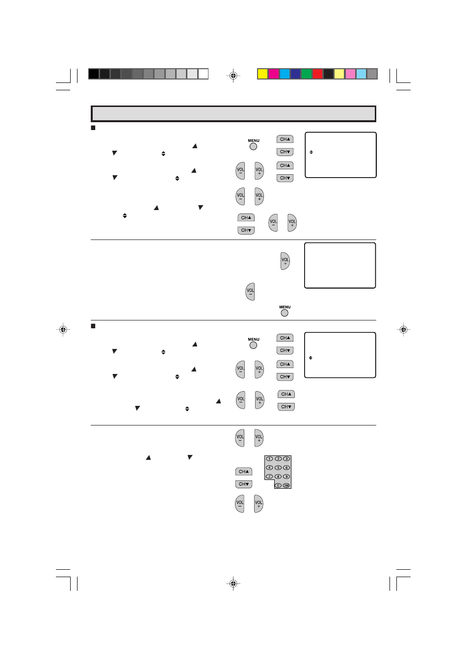 Set up (continued) | Sharp 13L-M100B User Manual | Page 23 / 28