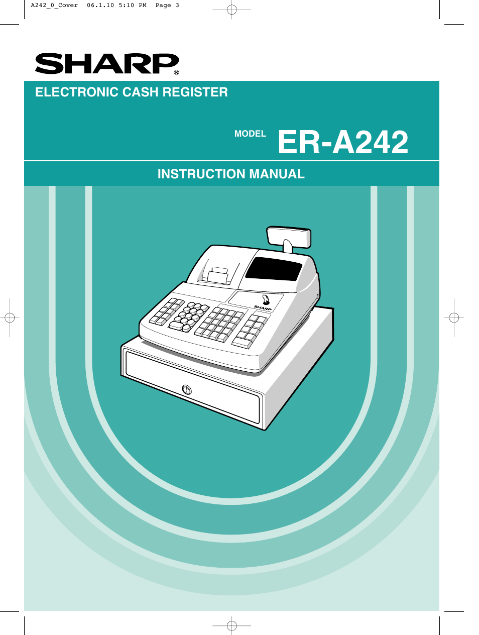 Sharp ER-A242 User Manual | 72 pages