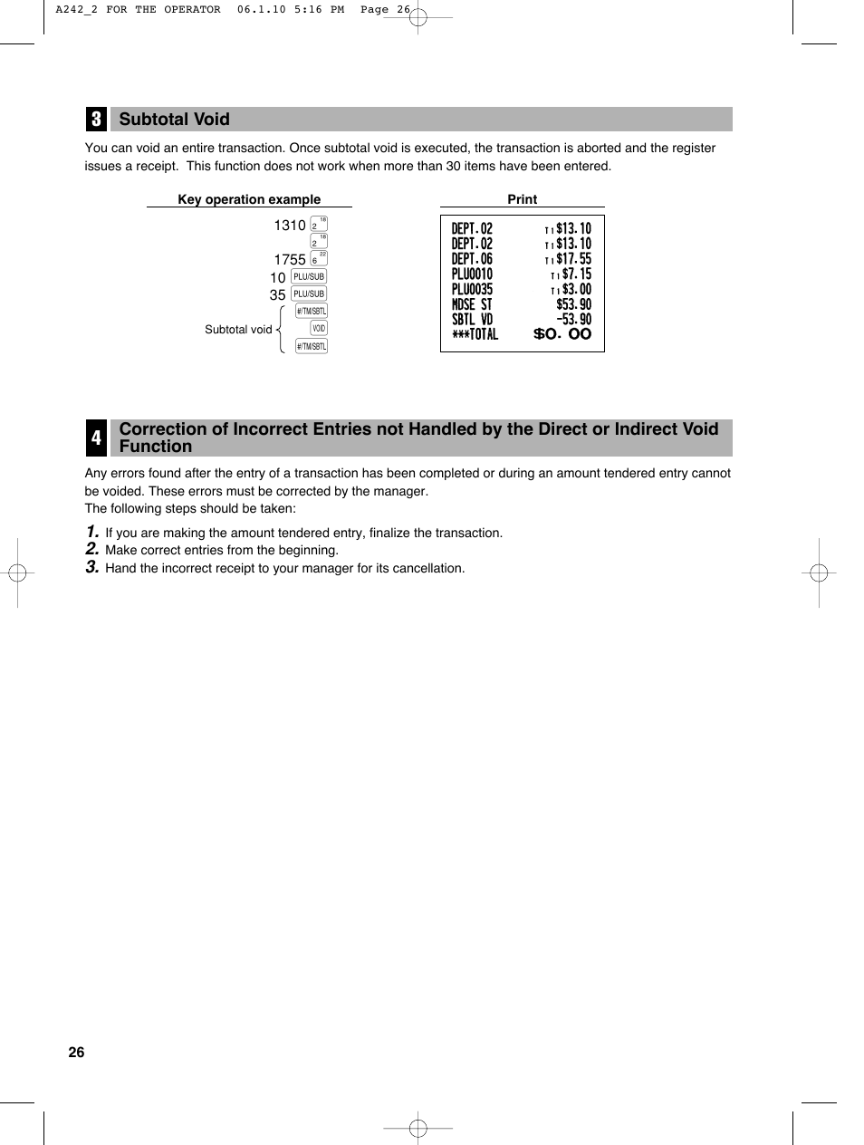 Sharp ER-A242 User Manual | Page 28 / 72