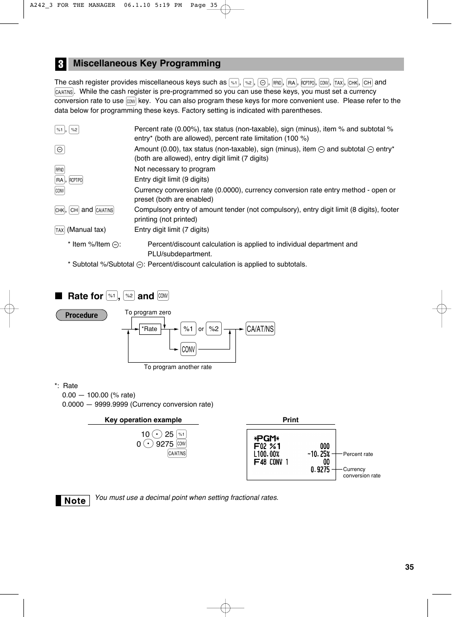 Sharp ER-A242 User Manual | Page 37 / 72