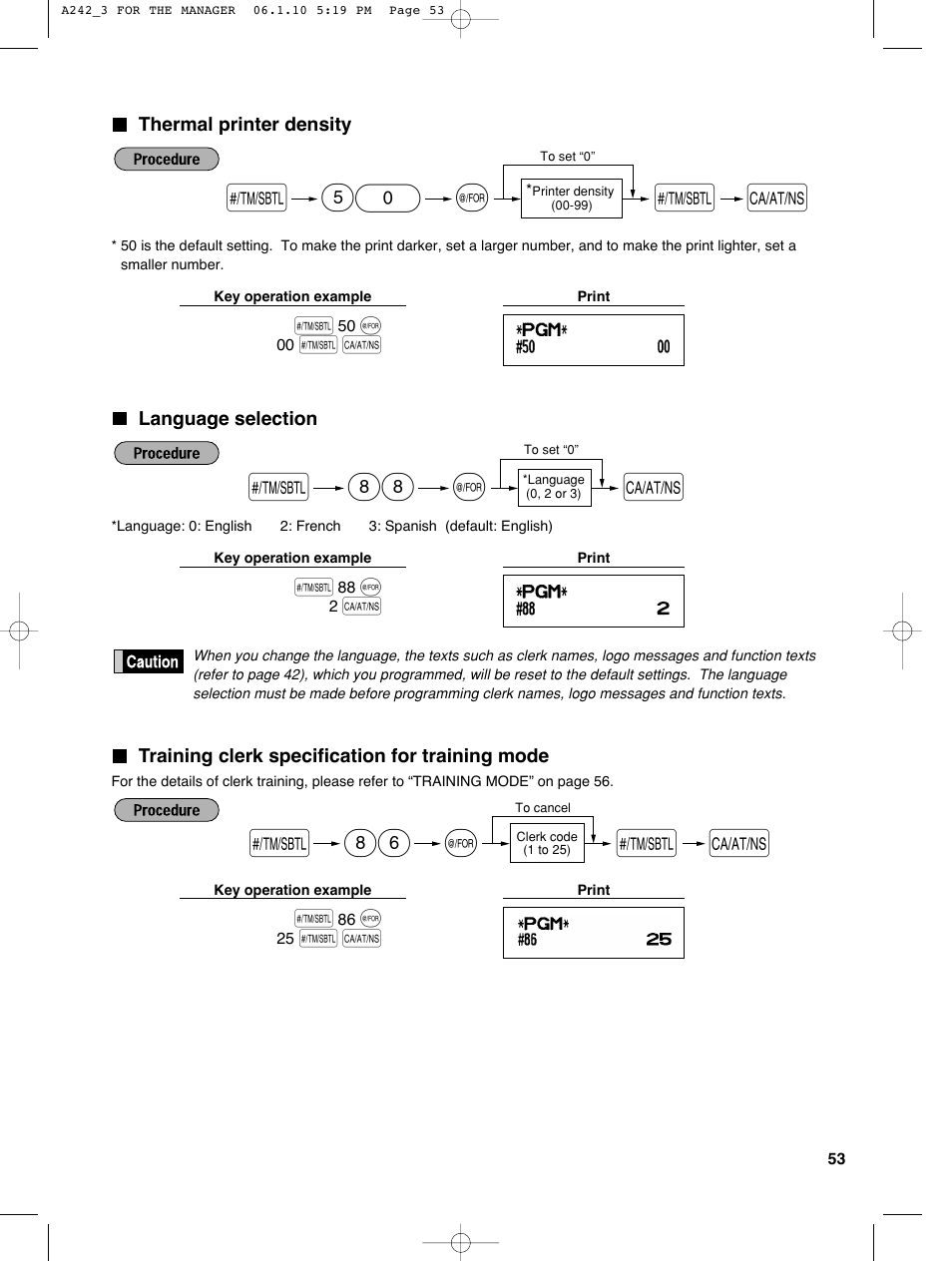 Sharp ER-A242 User Manual | Page 55 / 72