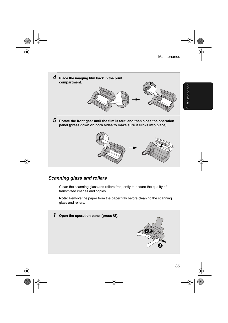 Sharp UX-A255 User Manual | Page 87 / 112