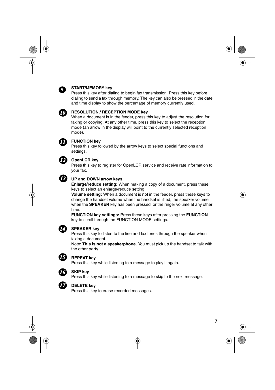 Sharp UX-A255 User Manual | Page 9 / 112