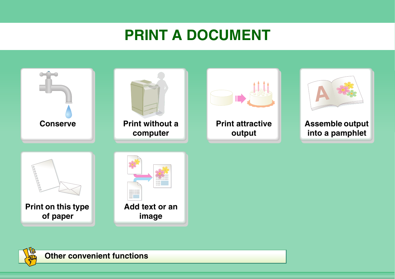 Print a document | Sharp MX-C401 User Manual | Page 162 / 849