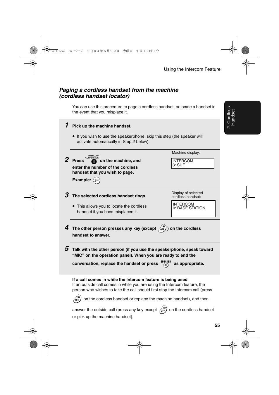 Sharp UX-CD600 User Manual | Page 57 / 156