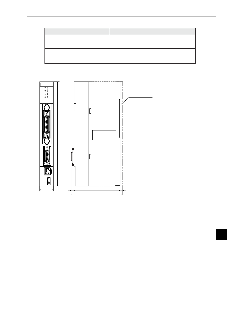 3] external dimension drawings, 3] external dimension drawings -5, Chapter 14: specifications | 2) fl-net specifications | Sharp Z-336J User Manual | Page 154 / 224
