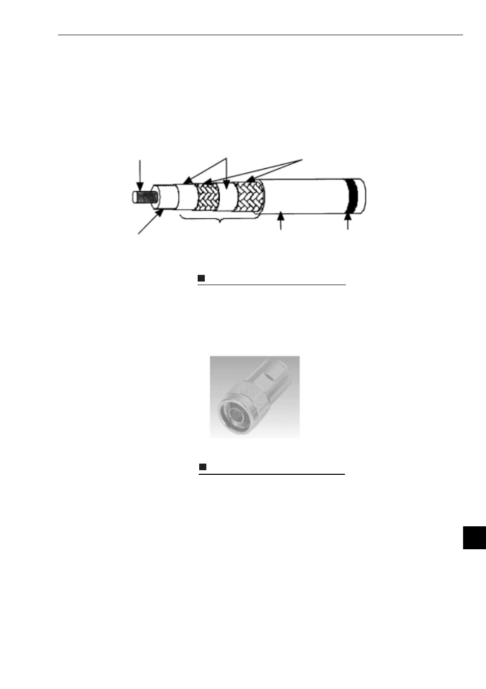 2) coaxial cable, 3) coaxial connectors, 2) coaxial cable -35 | 3) coaxial connectors -35 | Sharp Z-336J User Manual | Page 189 / 224