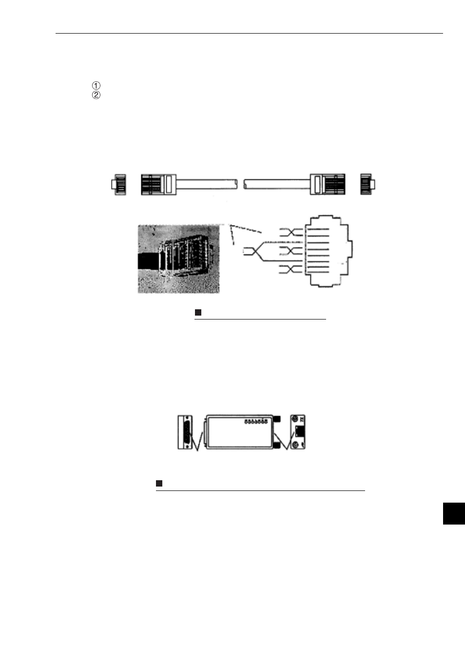 2) 10base-t cable, 3) 10base-t/optical converter, repeater, 2) 10base-t cable -41 | 3) 10base-t/optical converter, repeater -41 | Sharp Z-336J User Manual | Page 195 / 224