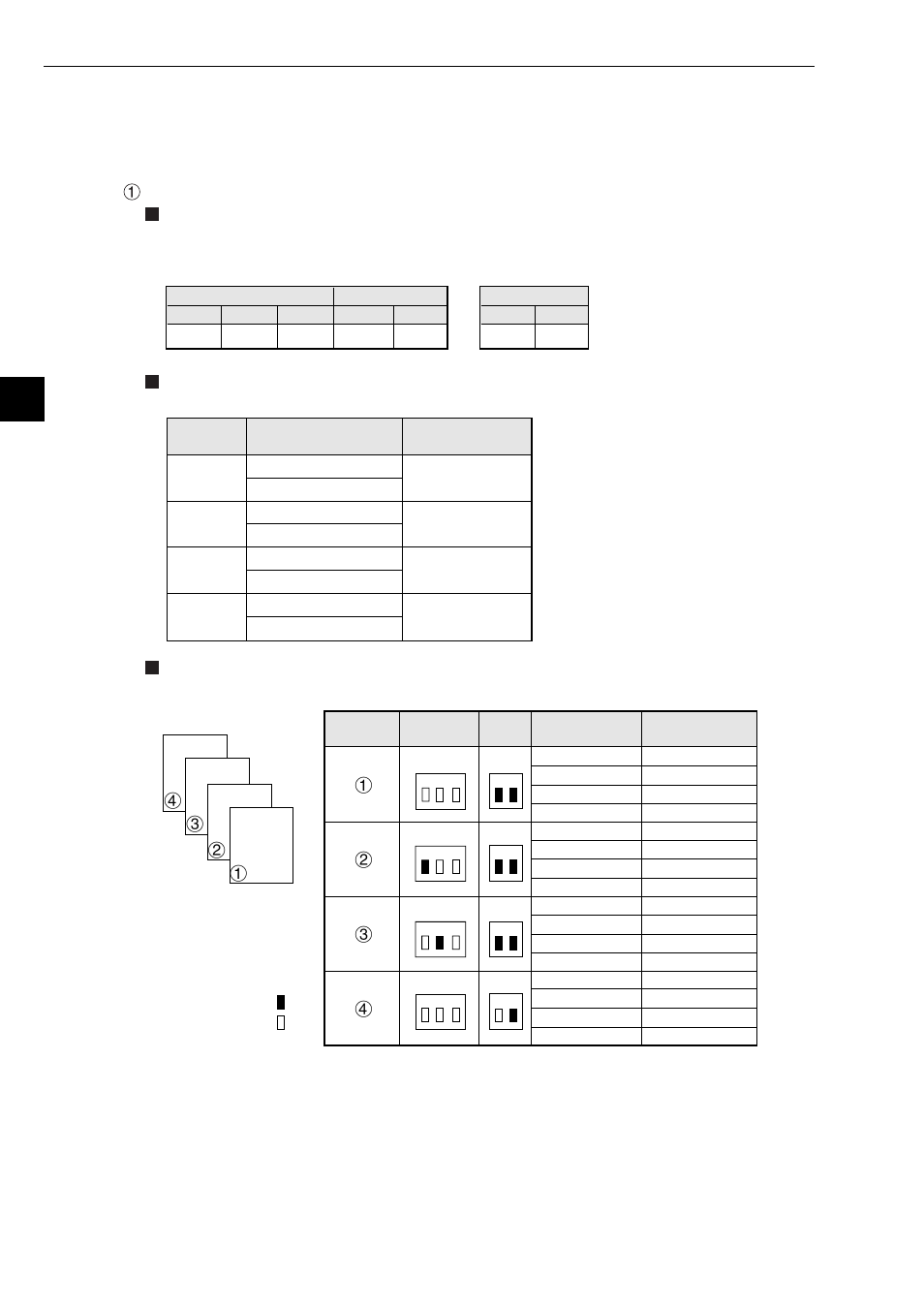 3) when mounted on z-511j, 3) when mounted on z-511j -6 | Sharp Z-336J User Manual | Page 23 / 224