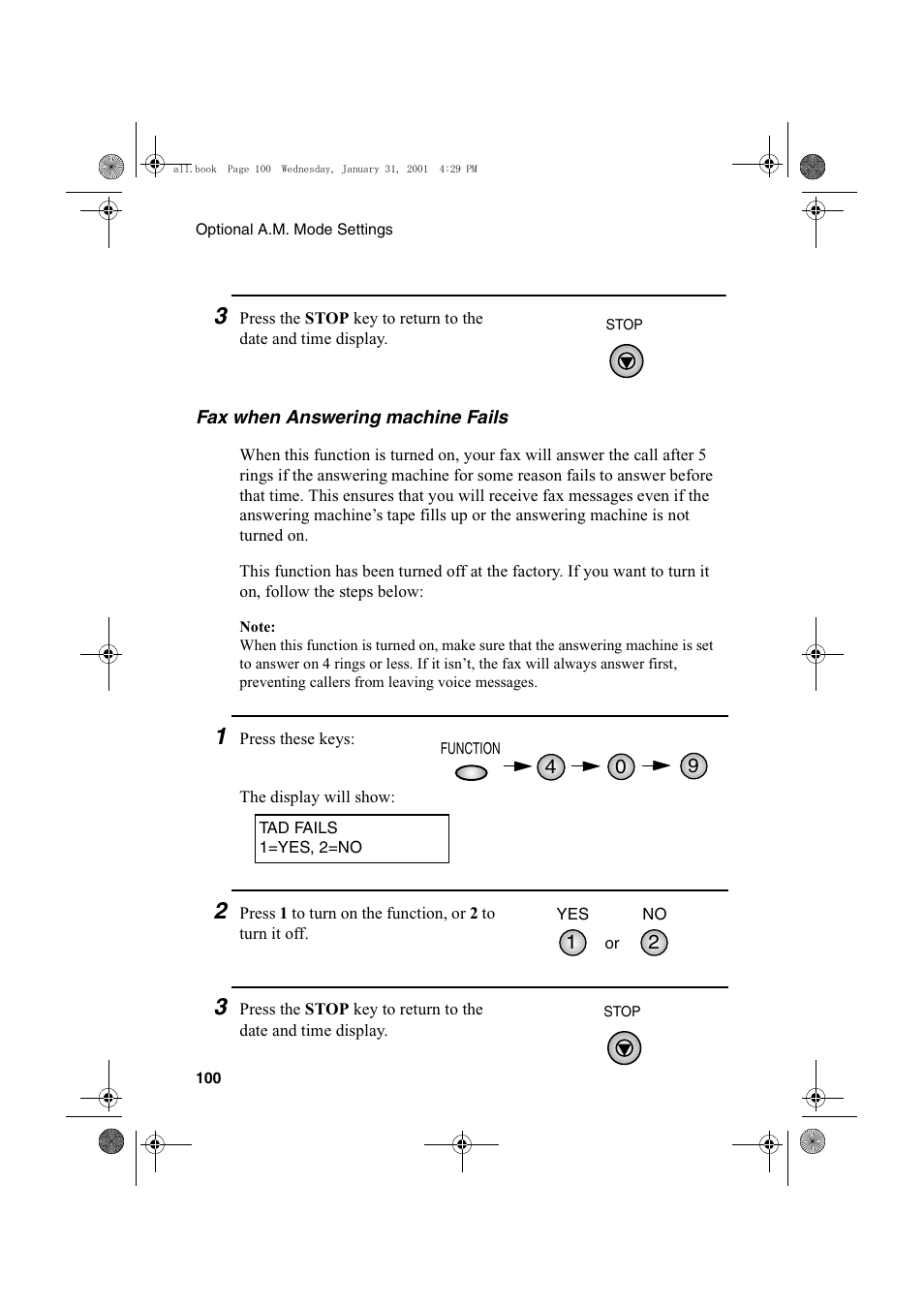 Sharp COLORINKJET AJ-5030 User Manual | Page 102 / 140
