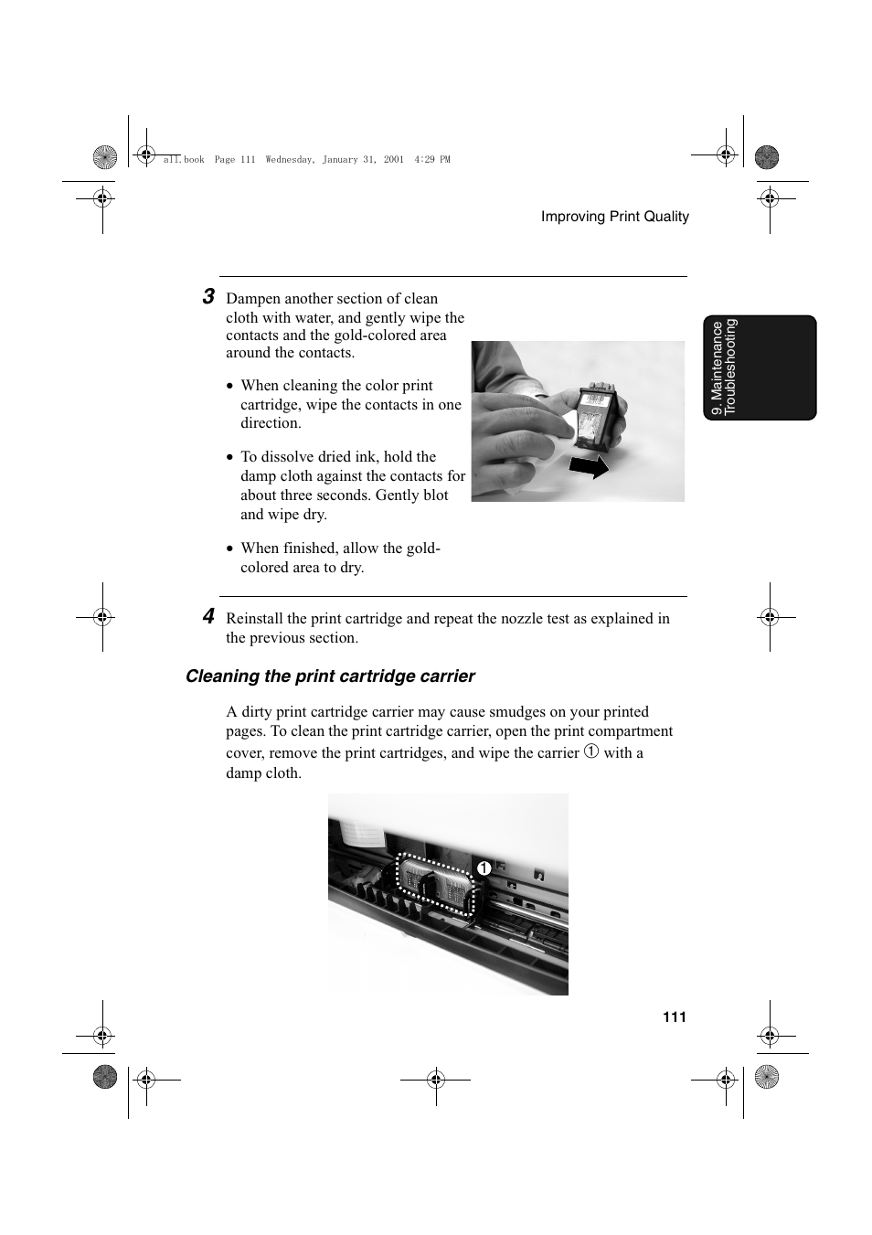 Sharp COLORINKJET AJ-5030 User Manual | Page 113 / 140