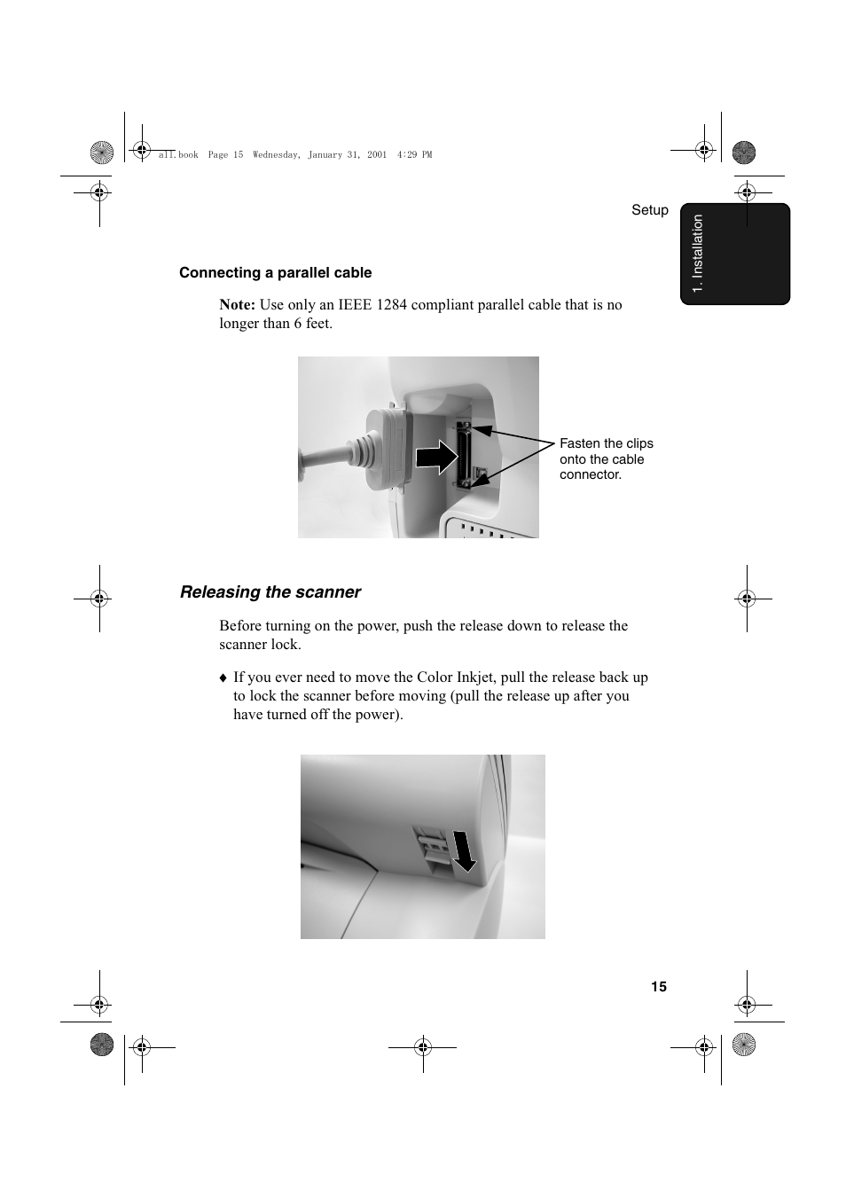 Sharp COLORINKJET AJ-5030 User Manual | Page 17 / 140