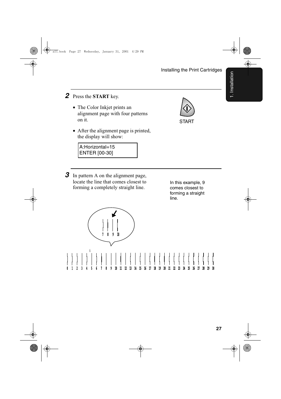 Sharp COLORINKJET AJ-5030 User Manual | Page 29 / 140