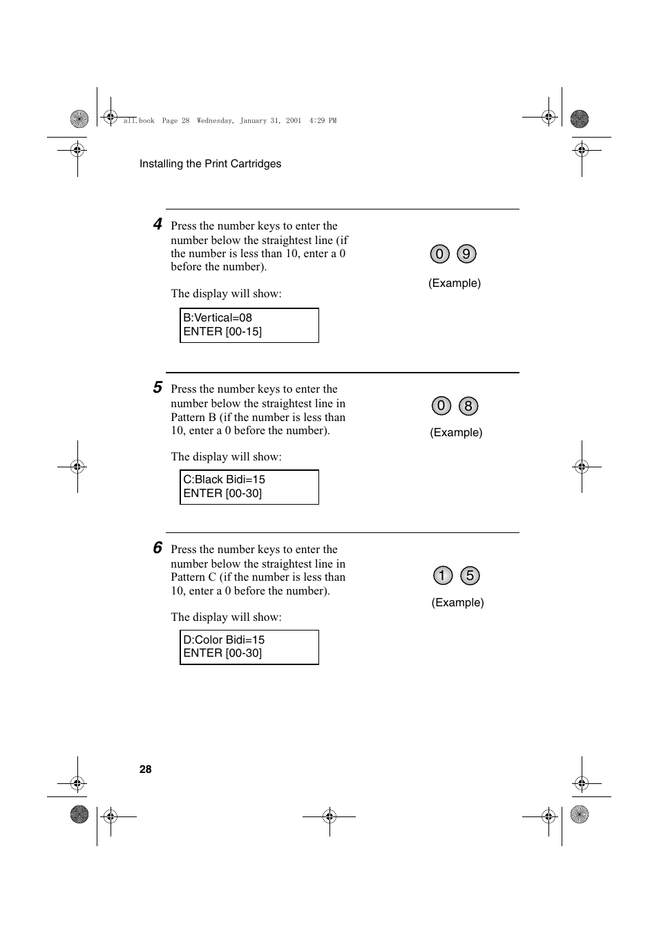 Sharp COLORINKJET AJ-5030 User Manual | Page 30 / 140
