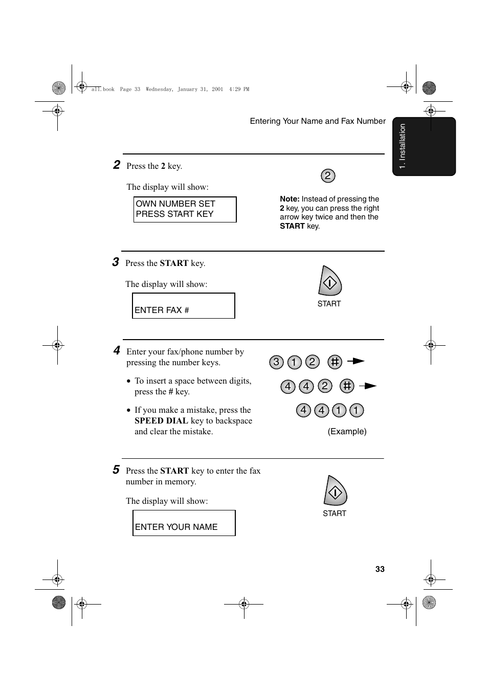Sharp COLORINKJET AJ-5030 User Manual | Page 35 / 140