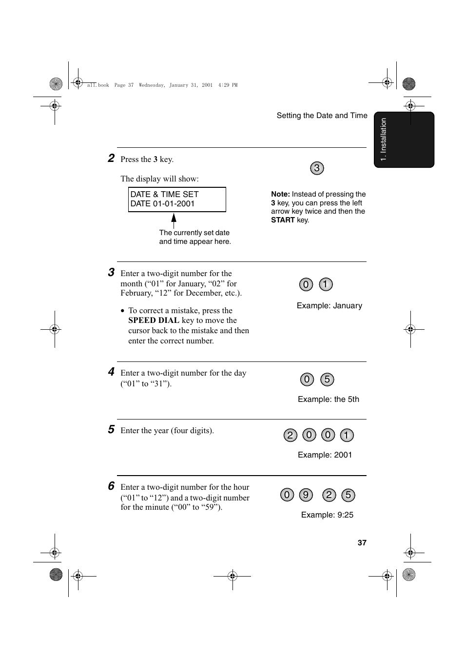 Sharp COLORINKJET AJ-5030 User Manual | Page 39 / 140