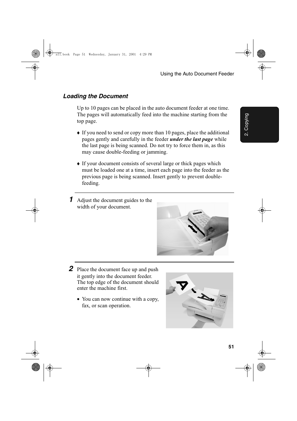 Sharp COLORINKJET AJ-5030 User Manual | Page 53 / 140