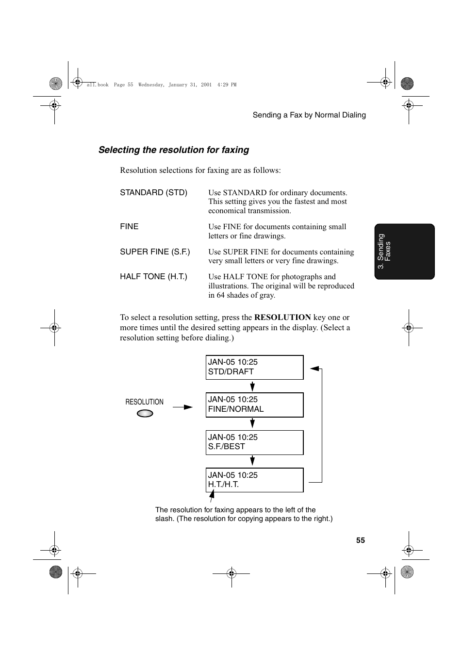 Sharp COLORINKJET AJ-5030 User Manual | Page 57 / 140