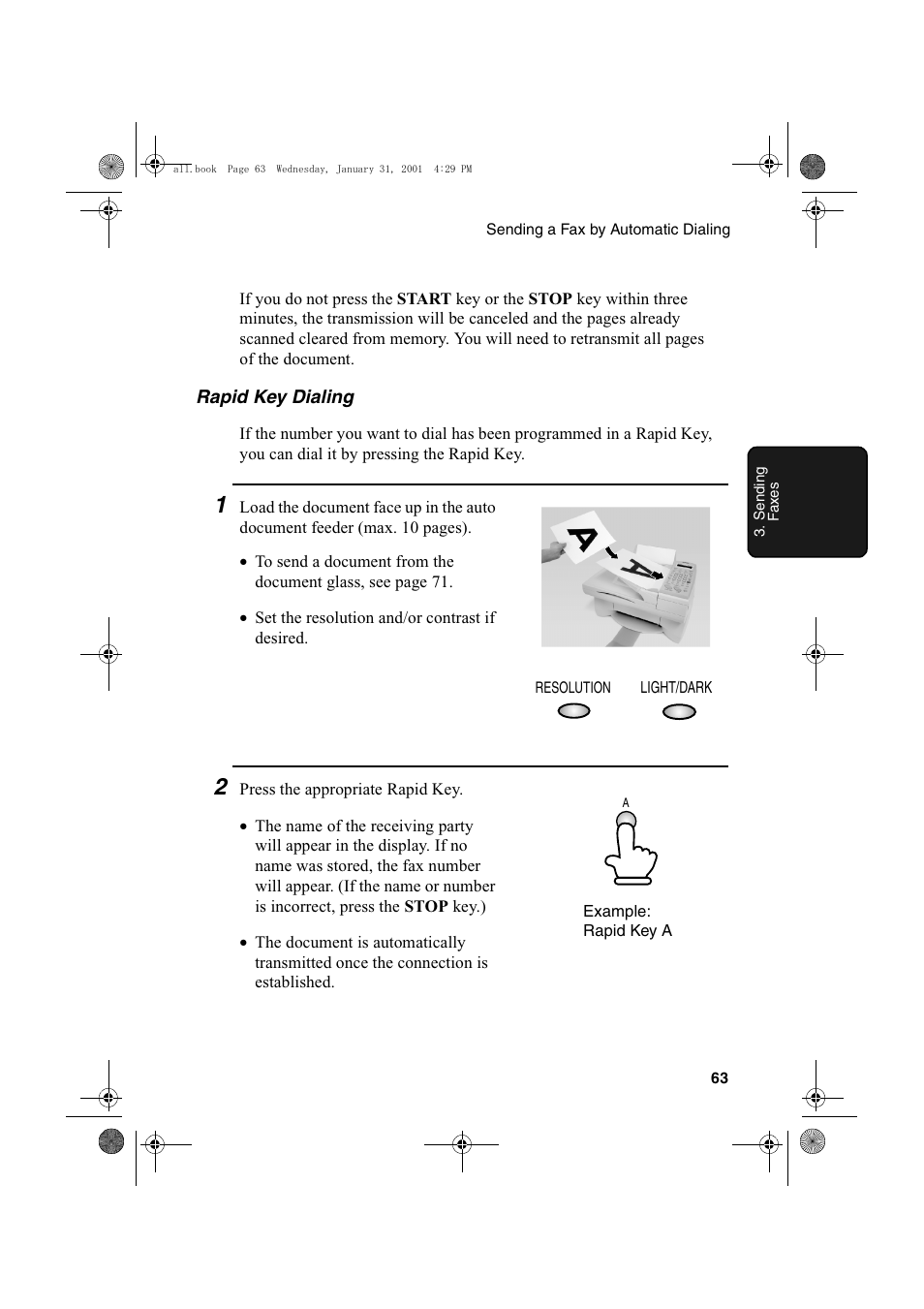Sharp COLORINKJET AJ-5030 User Manual | Page 65 / 140