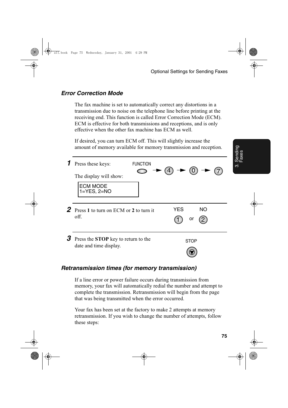 Sharp COLORINKJET AJ-5030 User Manual | Page 77 / 140
