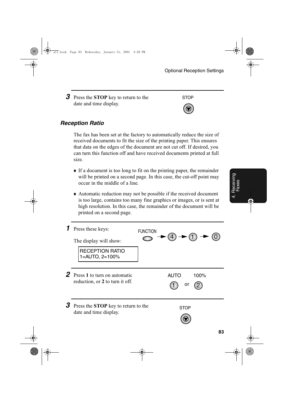 Sharp COLORINKJET AJ-5030 User Manual | Page 85 / 140