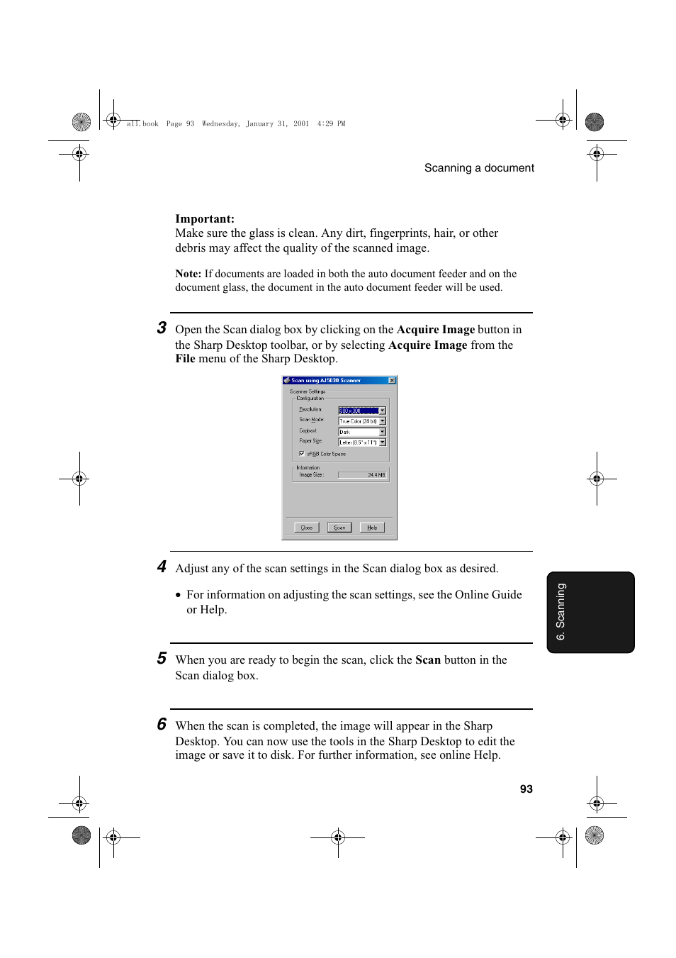 Sharp COLORINKJET AJ-5030 User Manual | Page 95 / 140