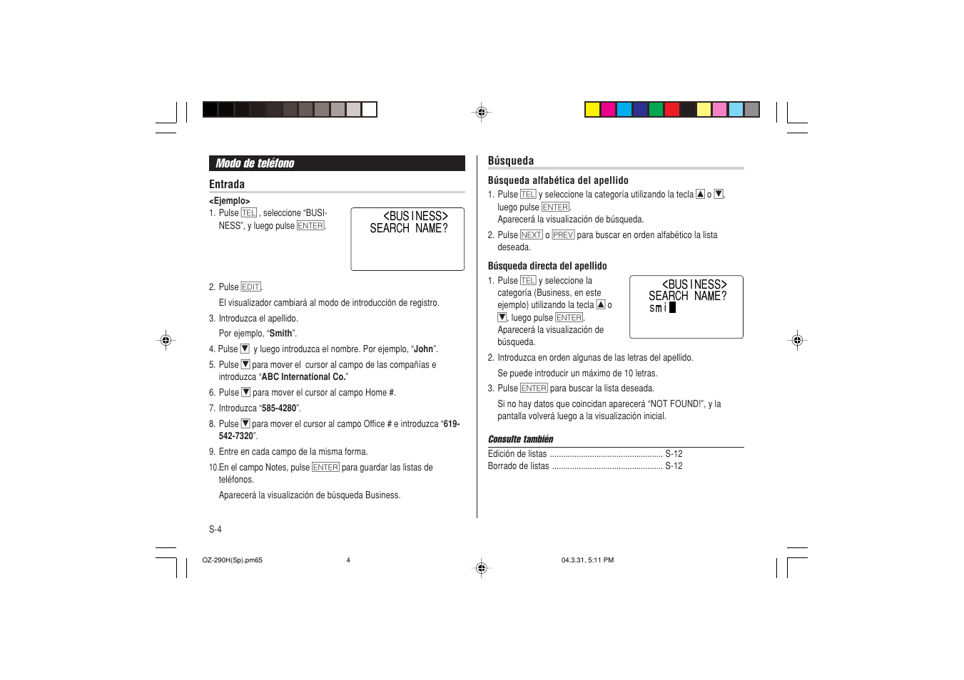 Sharp OZ-290H User Manual | Page 50 / 76