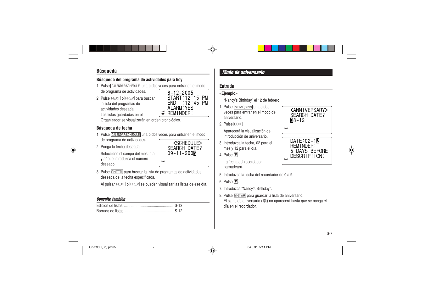 Sharp OZ-290H User Manual | Page 53 / 76