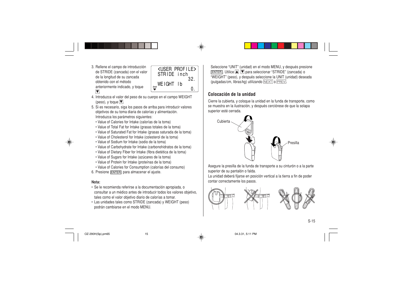 Sharp OZ-290H User Manual | Page 61 / 76