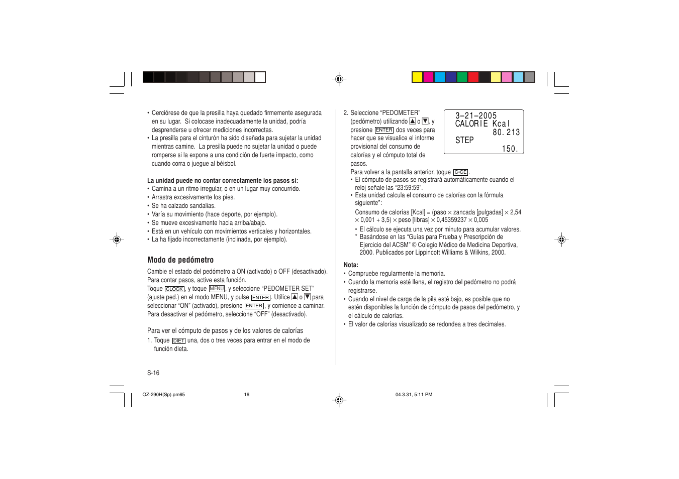 Sharp OZ-290H User Manual | Page 62 / 76