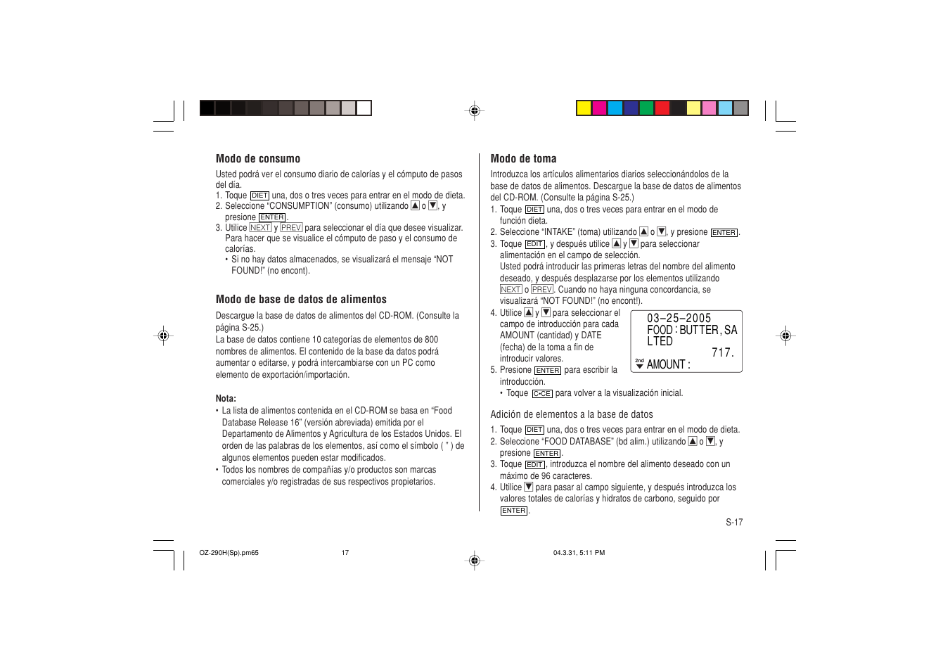 Sharp OZ-290H User Manual | Page 63 / 76