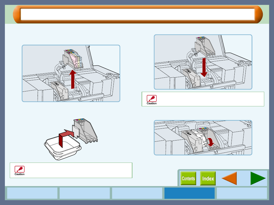 Changing the print head (part 2) | Sharp AJ-1800 User Manual | Page 38 / 56