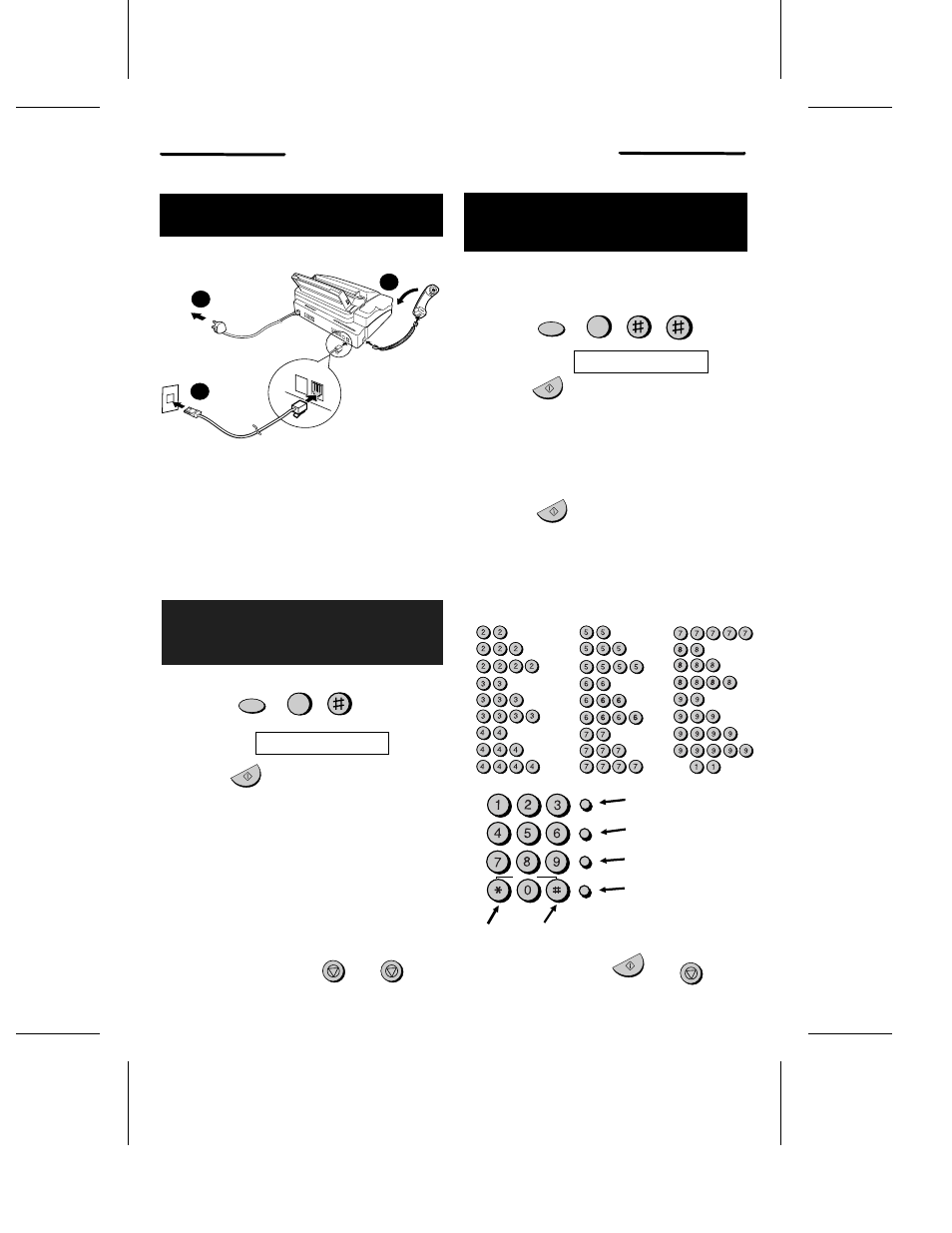 Quick reference guide, Installation, Recording an outgoing message | Entering your name and number | Sharp UX-470 User Manual | Page 144 / 151