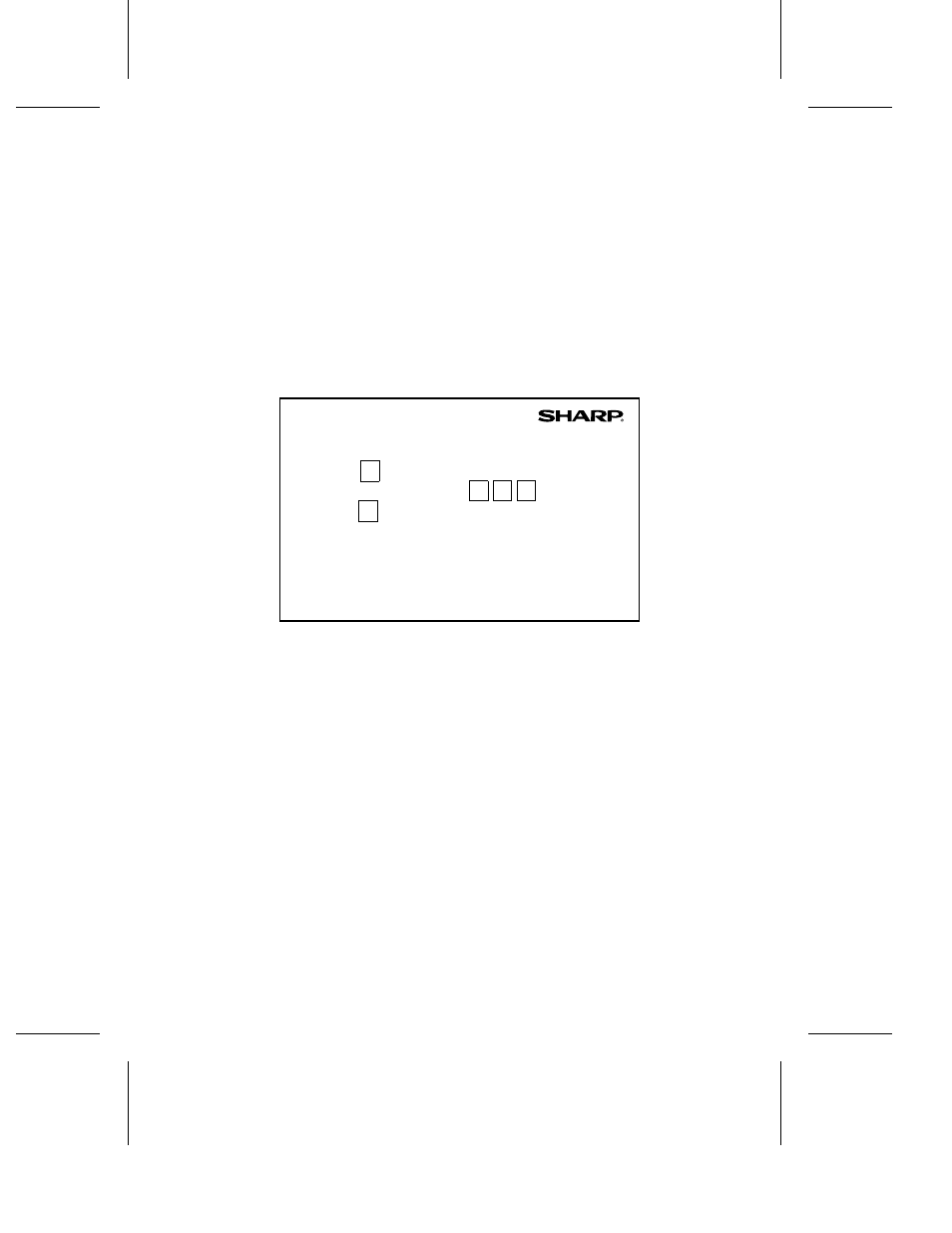 Remote operation card | Sharp UX-470 User Manual | Page 149 / 151