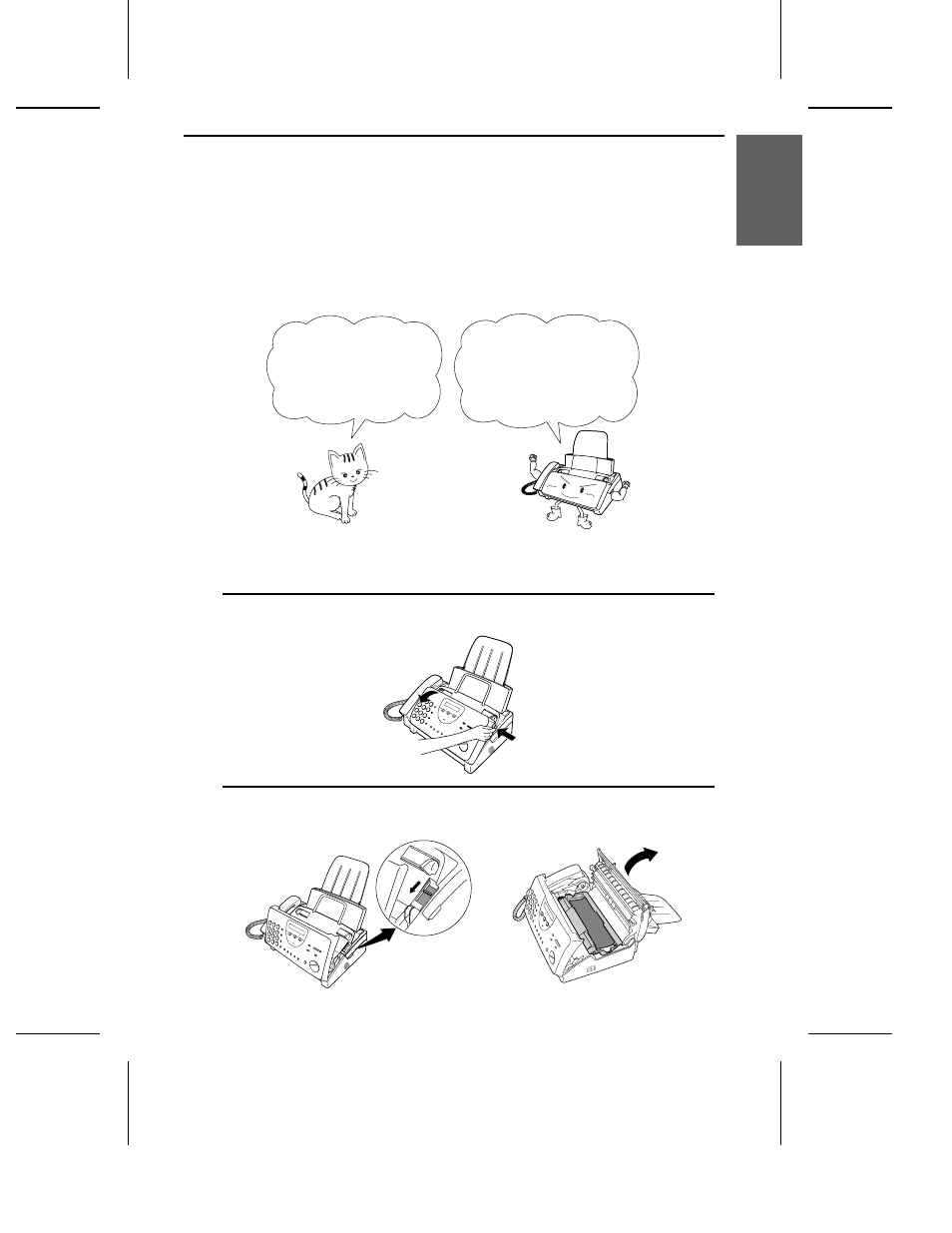 Loading the imaging film | Sharp UX-470 User Manual | Page 21 / 151