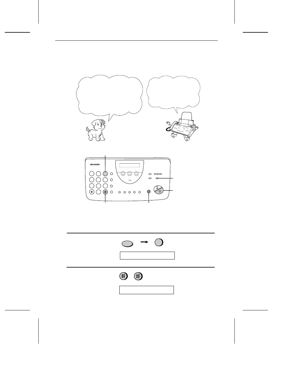 Entering your name and fax number | Sharp UX-470 User Manual | Page 28 / 151