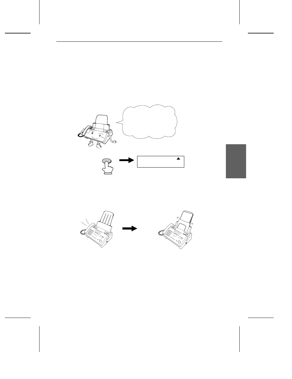 Using fax mode | Sharp UX-470 User Manual | Page 81 / 151