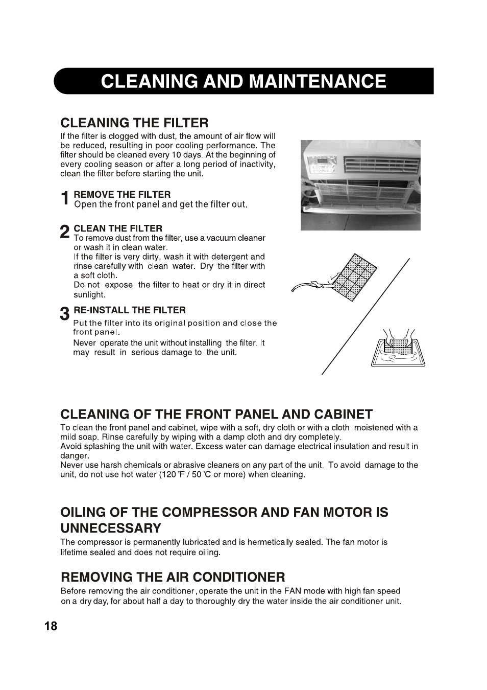 Sharp AF-Q100PX User Manual | Page 18 / 21