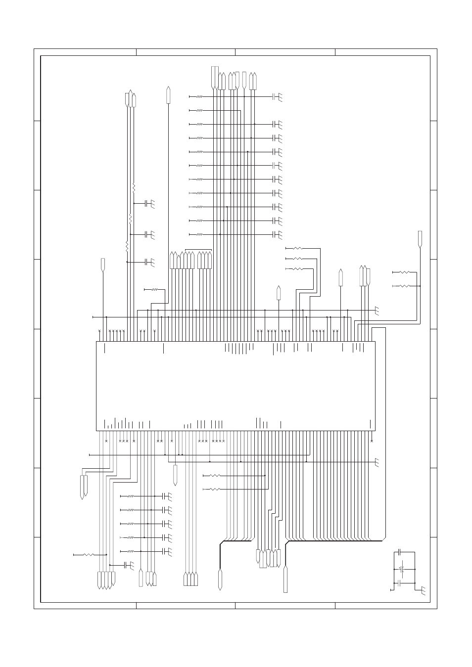 Gate array(mpca7) | Sharp ER-A440 User Manual | Page 36 / 52