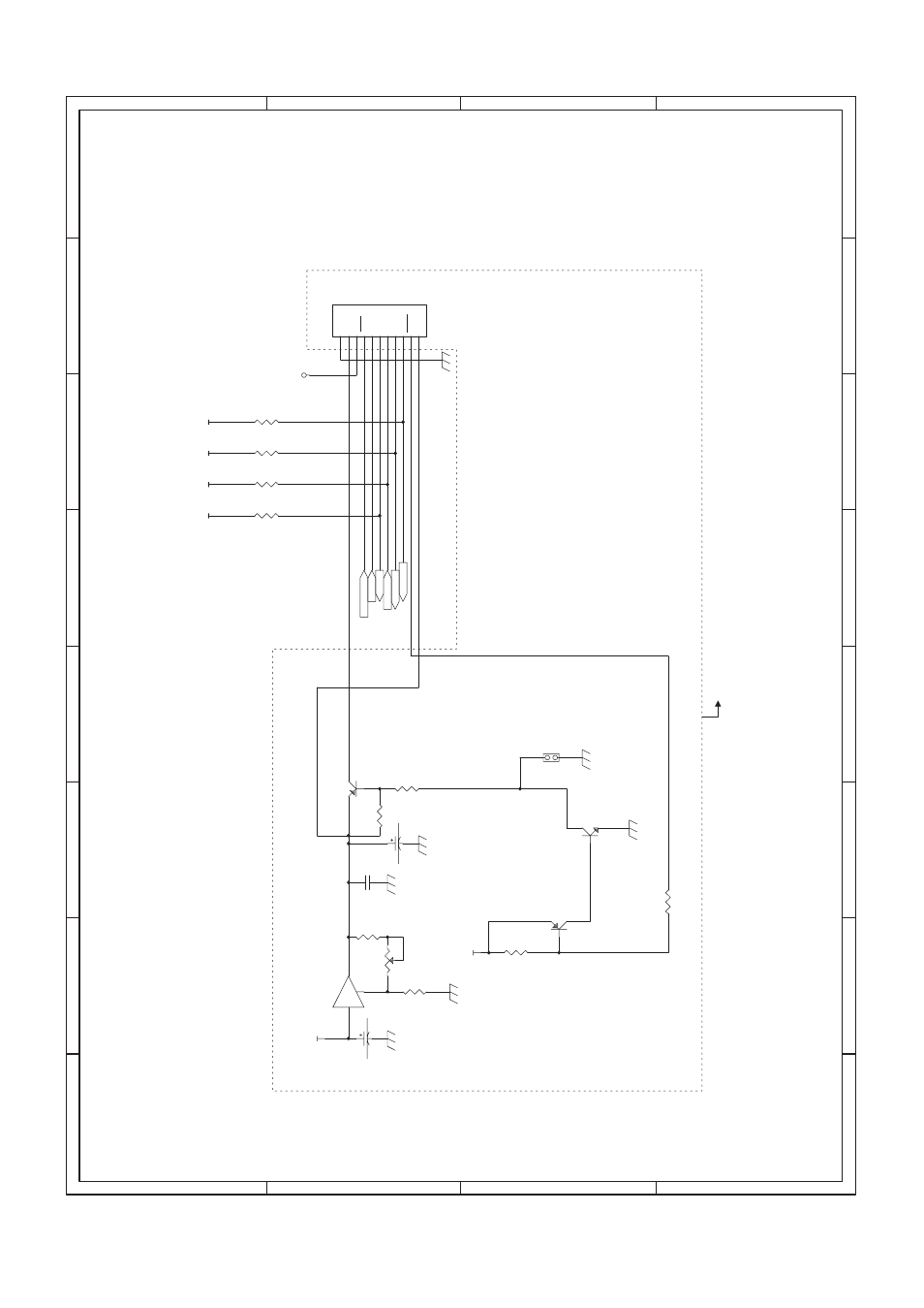 Fmc control circui t (not used) | Sharp ER-A440 User Manual | Page 37 / 52