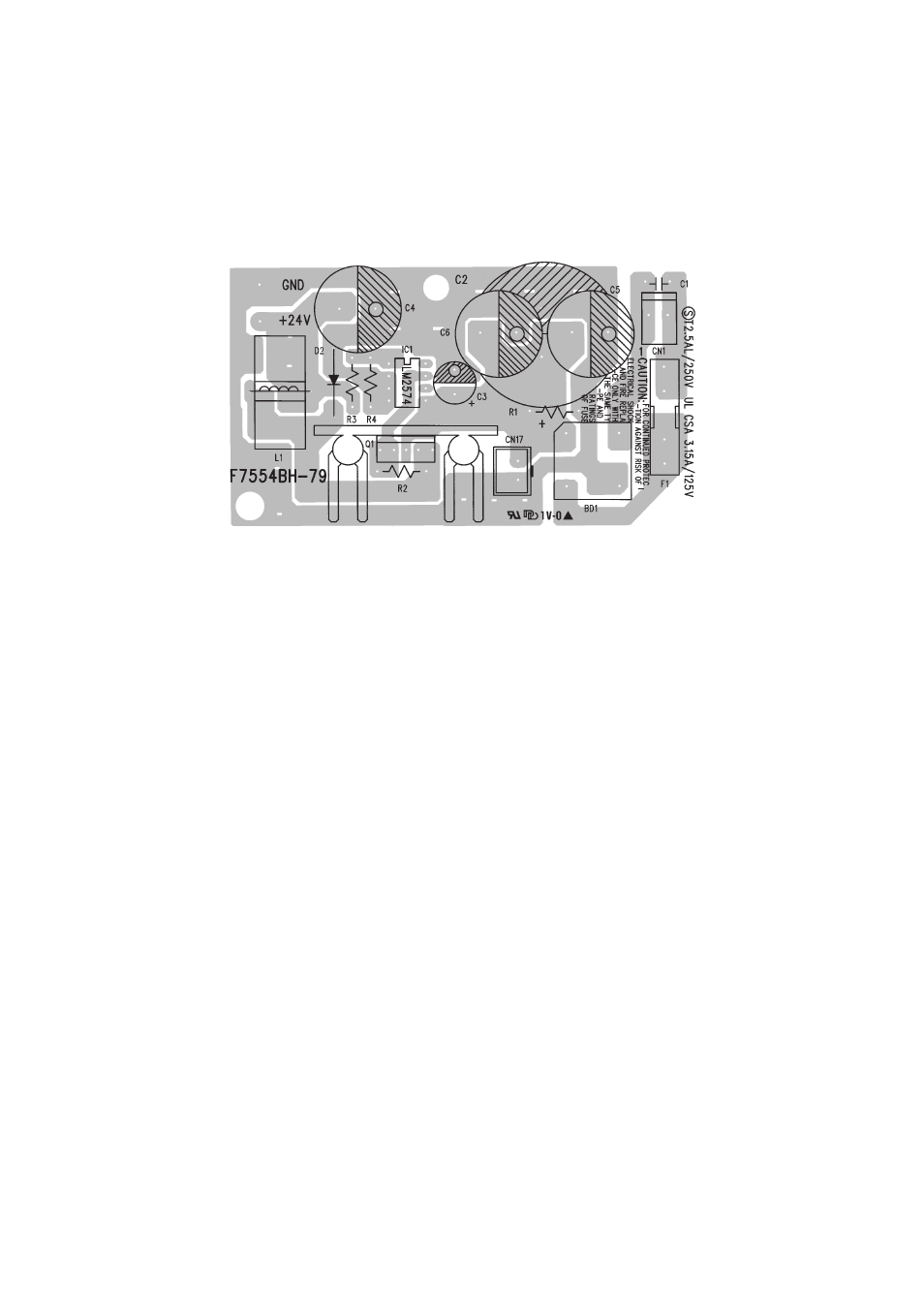 Ps pwb | Sharp ER-A440 User Manual | Page 51 / 52